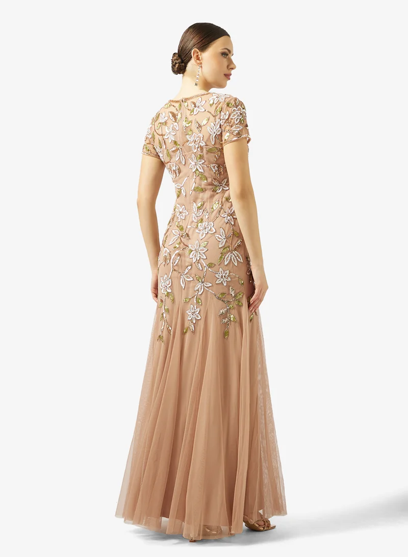 Adrianna Papell Beaded Dress