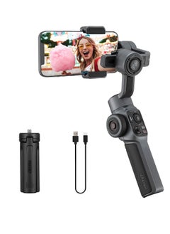 KASTWAVE Smooth 5, Gimbal Stabilizer for iPhone Android Smartphones Gimbal 3 Axis with Tripod for Vlog YouTube TikTok Instagram Live Video, Standard Package  - Image 1