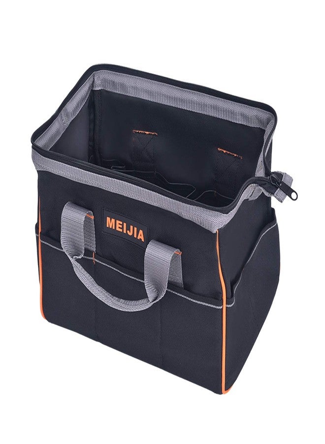 MEIJIA Tool Bags Waterproof Multi-Compartment Pocket Tradesman's Wide Mouth Storage Tool Bag,Fit for Home,Workshop,Job Site (13") - Image 1