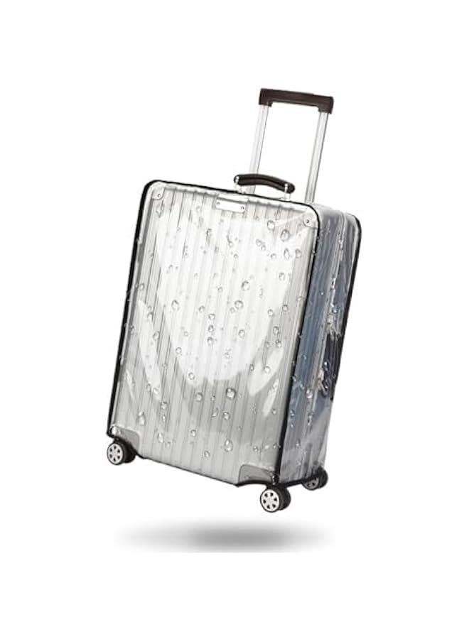 HOOKOR Luggage Protector Clear PVC Suitcase Cover Transparent Thicken Protectors Waterproof Cover for Wheeled Suitcase (28inch) - Image 4
