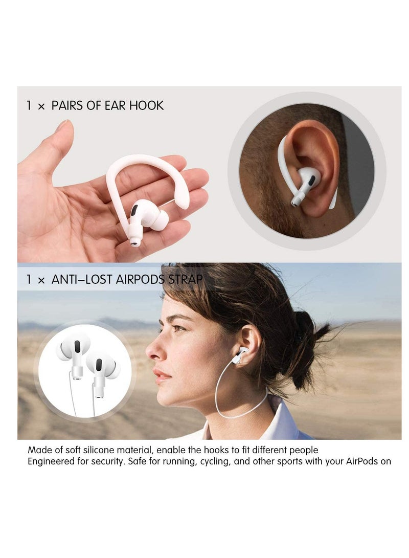 SYOSI Case for Airpods Pro Case Cover 6 in 1 Accessory Full Protective Silicone Skin Accessories for Women Men Girl with AirPods Pro Case Cool Funny 3D Cartoon Cool Design Size 24 Yellow - Image 5