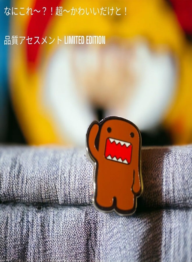 KOZUKI DOMO-KUN Pin DOMO PIn DOMO-KUN ENAMEL PIN DOMO-KUN PLUSH PIN DOMO-KUN MERCH DOMO-KUN GIFT DOMO-KUN DECOR Cute Japanese little monster (DM) - Image 4