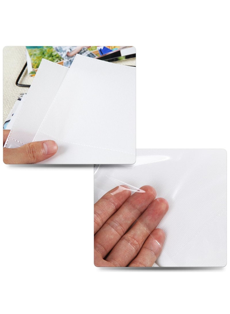 Barakah Kids Photo Album 100 Pockets 4x6 Inch, Dinosaur Pattern Linen Cover Memory Book with Acid-Free PP Pages, Baby Family Picture Organizer for Bookshelf Display & Gift Giving - Image 5