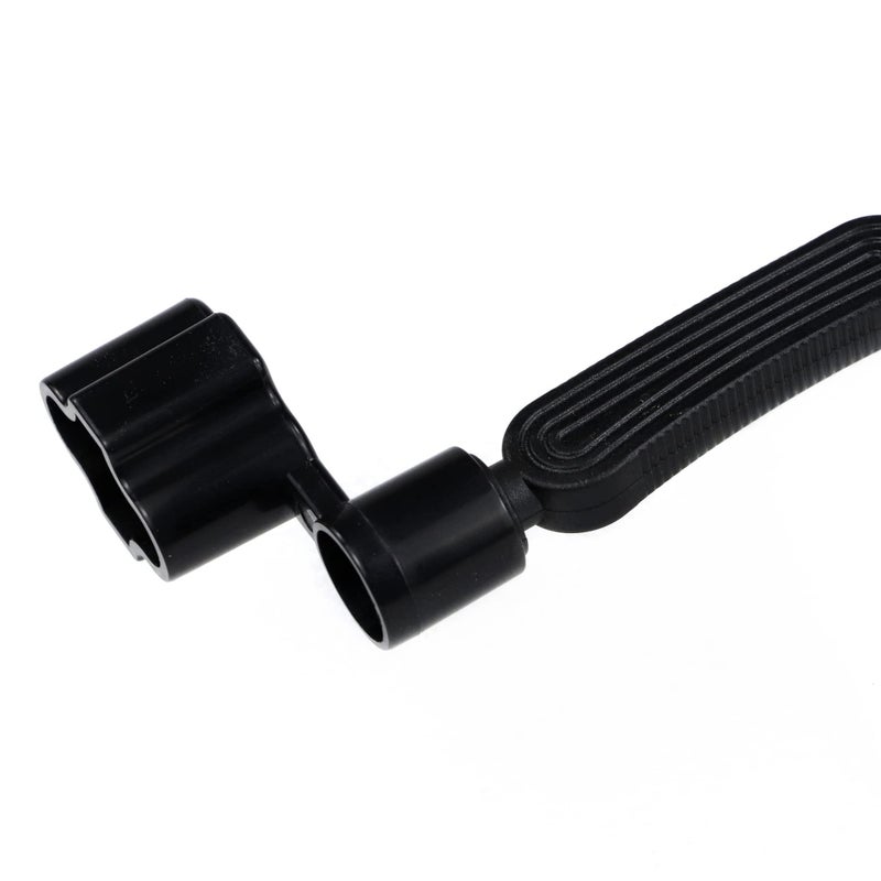 CC CAIHONG Guitar String Winder, Guitar String Winder Tool, Guitar Bridge Pin Puller and Cutter, 3 In 1 Multifunctional Guitar String Peg Tuner Winder for Acoustic Electric Guitar (Black) - Image 4