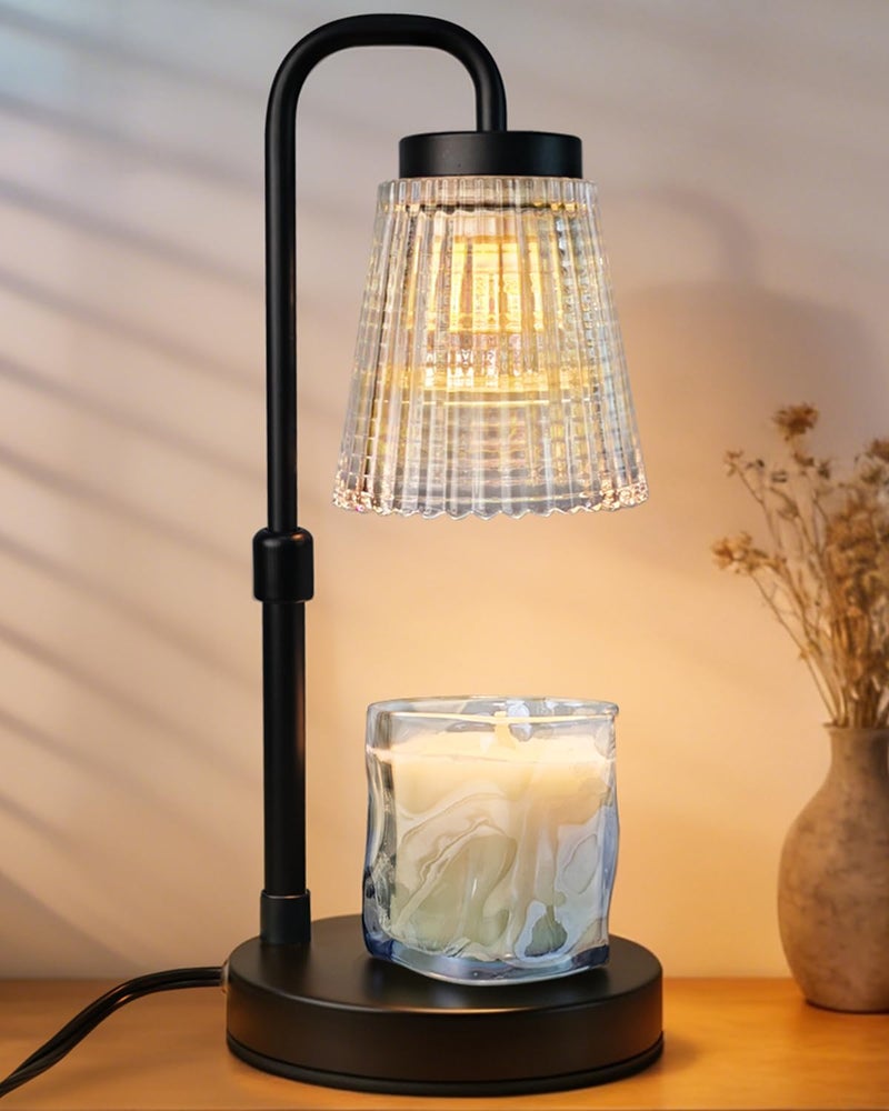 Banbanda Adjustable Candle Warmer Lamp with Timer: Birthday Valentine Galentine Gifts for Women for House Warming Gifts New Home Decor - Wax Melt Warmer for Jar Candles - Image 1