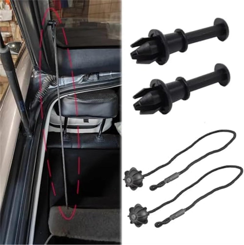 Vuzmode Rear Parcel Shelf String for Skoda - Image 5