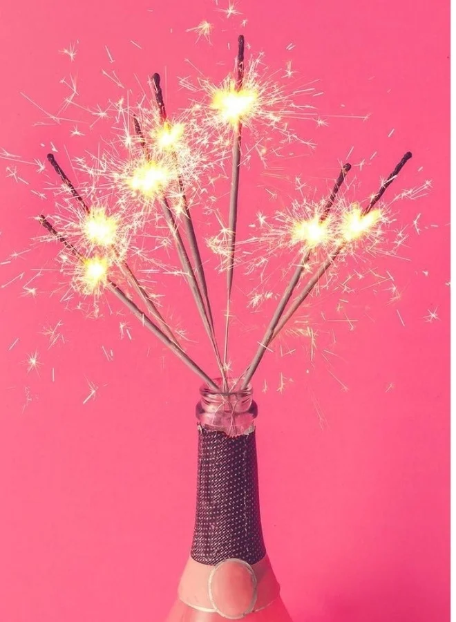 Wondercandle Silver Celebration Candle - Pack of 10
