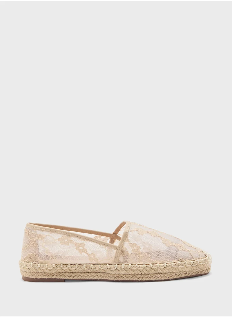 ELLA Lace Espadrille