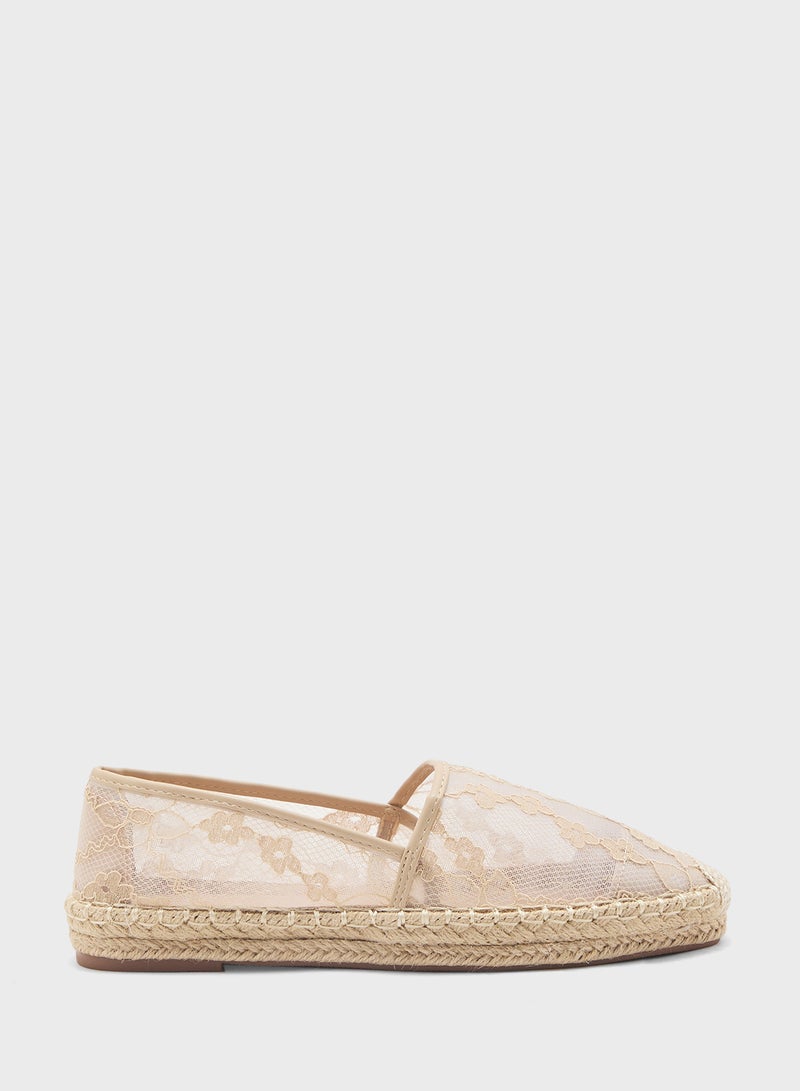 ELLA Lace Espadrille  - Image 1