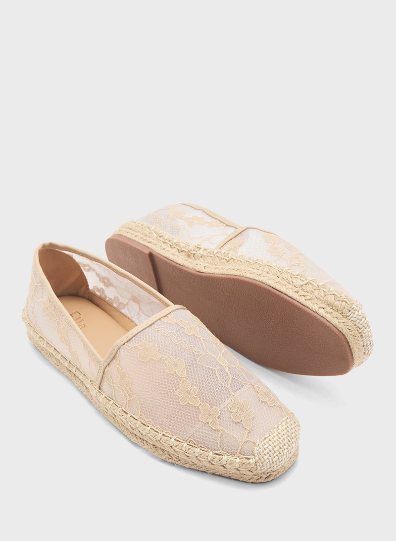 ELLA Lace Espadrille - Image 3