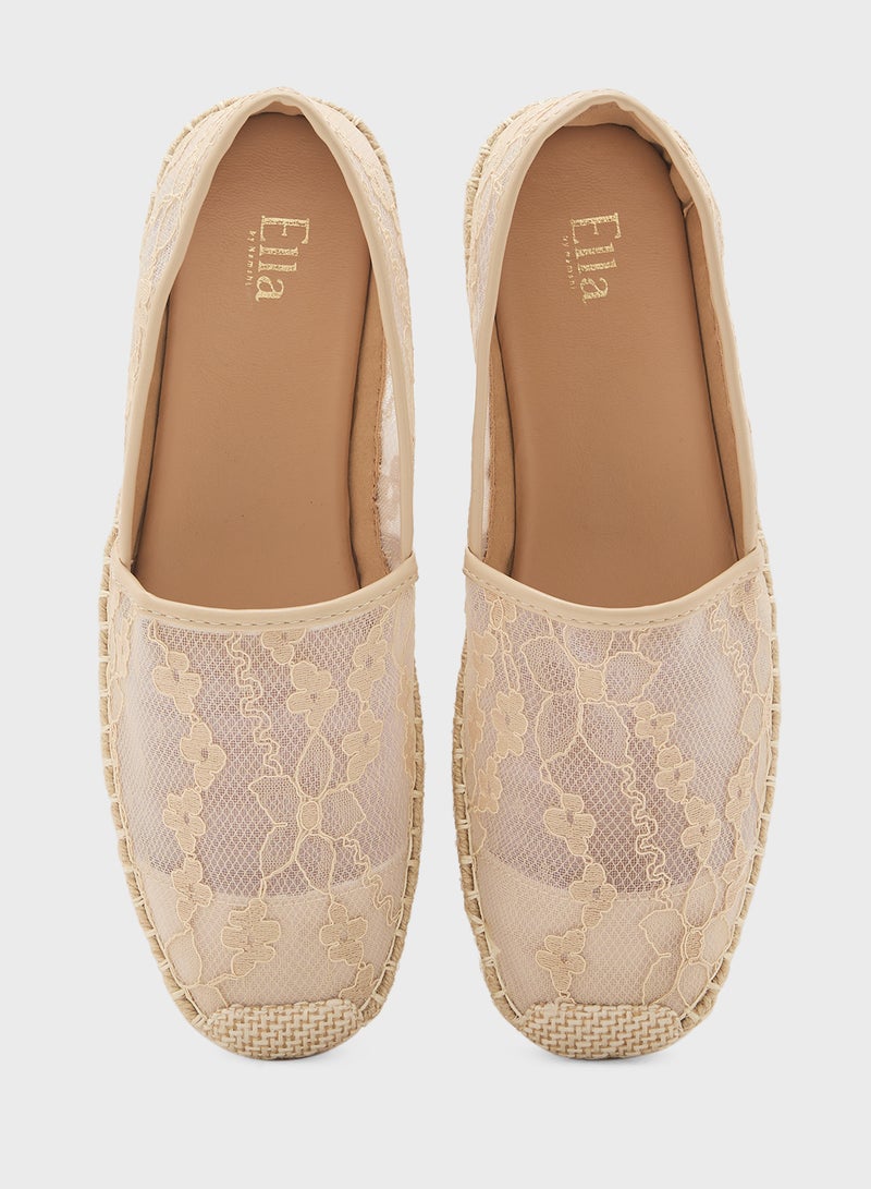 ELLA Lace Espadrille - Image 4