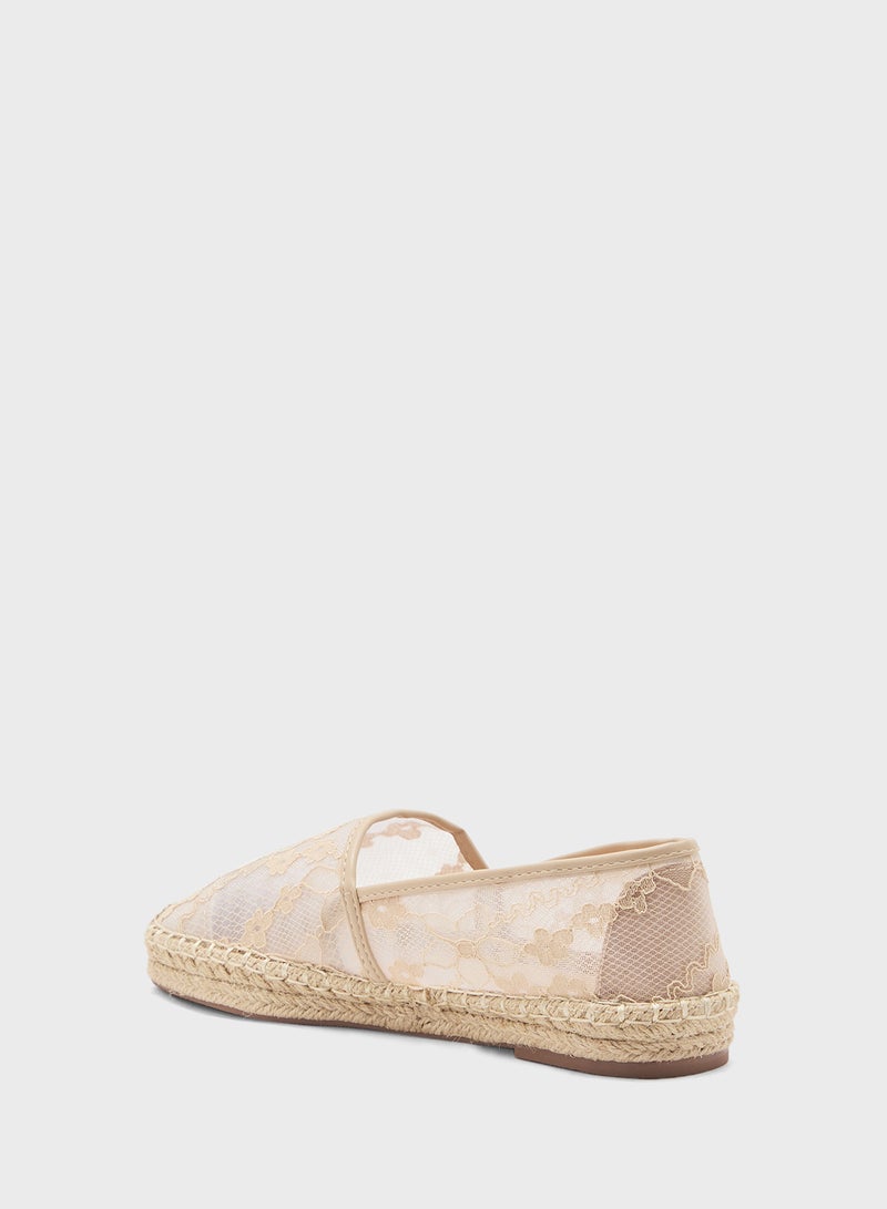 ELLA Lace Espadrille - Image 2