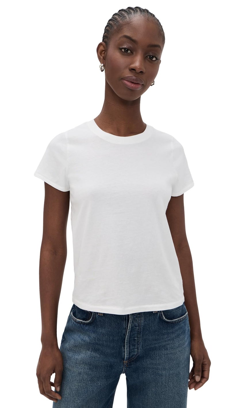 Made Well Madewell Women's Northside Vintage Tee, White Wash, S - Image 1