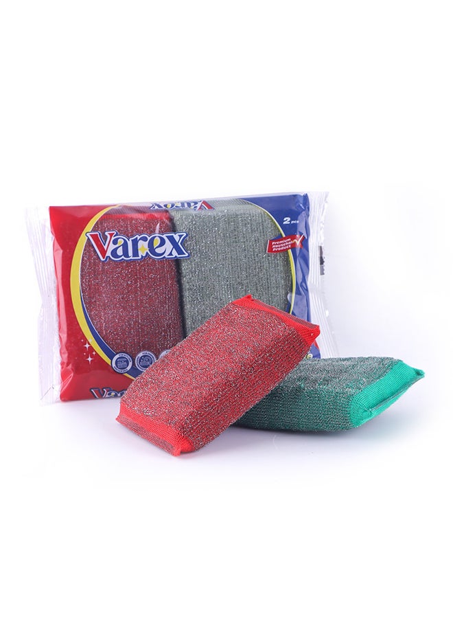 Varex Varex Spinning sponge nylon and stainless steel  2 Piece 