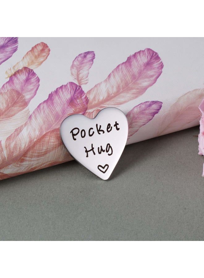 MIXJOY Heart Pocket Hug Keepsake Token, Social Distance Isolation Gifts, Missing You, NHS Gift for Family and Friends - Image 4