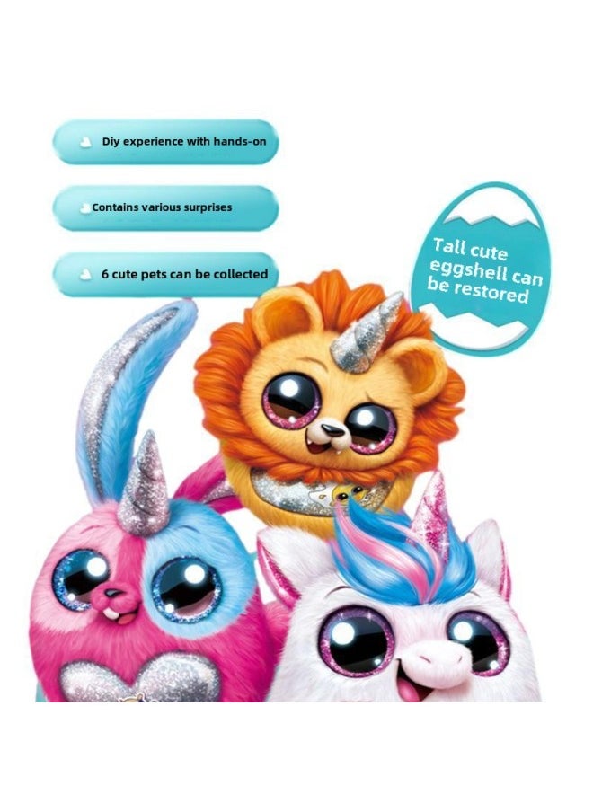 لعبة ZURU New Hug Planet Yunbo Rainbow Unicorn Magic Egg Rabbit Cat Plush Doll Blind Box Toy-Height:Hug planet-flamingo-zuru جاهزة للتسليم رسميًا - pzsku/Z3902AE1C768C0E23A2F6Z/45/_/1741676855/1b630c83-dde5-4734-817f-2d9c34aa724c