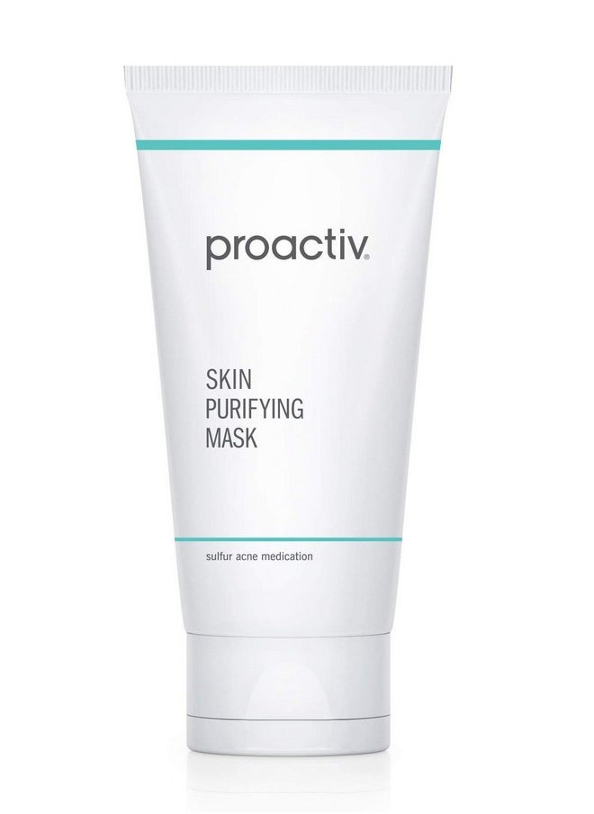 Proactiv - Proactiv Skin Purifying Acne Face Mask and Acne Spot Treatment, Detoxifying Facial Mask with 6% Sulfur, 90 Day Supply, Cream, 3 Oz - Image 1