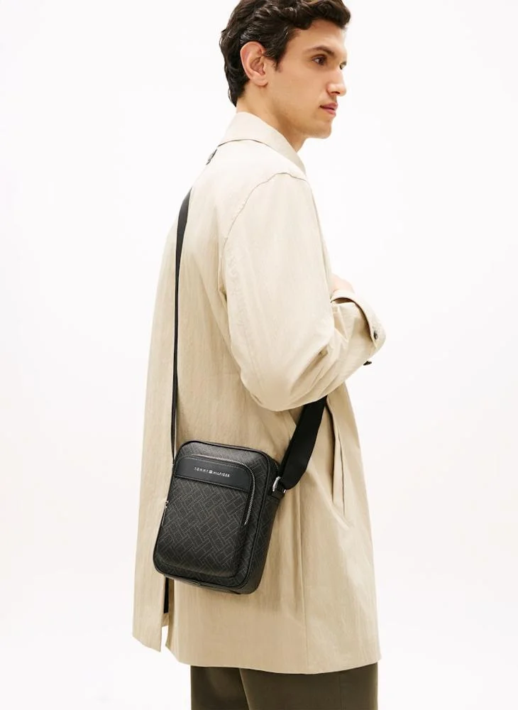 TOMMY HILFIGER  Flag Monogram Mini Reporter Crossbody for Men | Best Price UAE