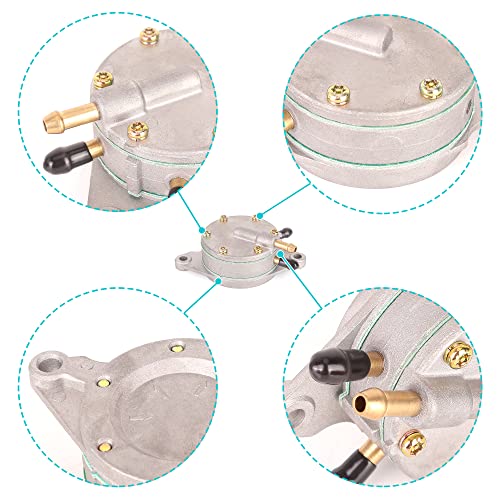 10L0L Fuel Pump for Yamaha G2 G2A G9 G11 G11A G14 1985-1991 Gas Golf Cart, Replace OEM# J38-24410-10-00 J38-24452-10-00 - Image 4