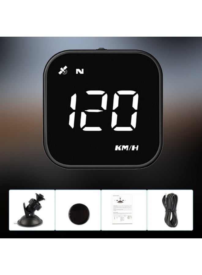 Toby's Toby’s G4S Digital GPS Speedometer, New HUD Car Head Up Display with Digital Speed in MPH KPH, Universal Fatigue Driving Reminder, Overspeed Alarm Trip Meter, for All Vehicle (Black) - Image 2