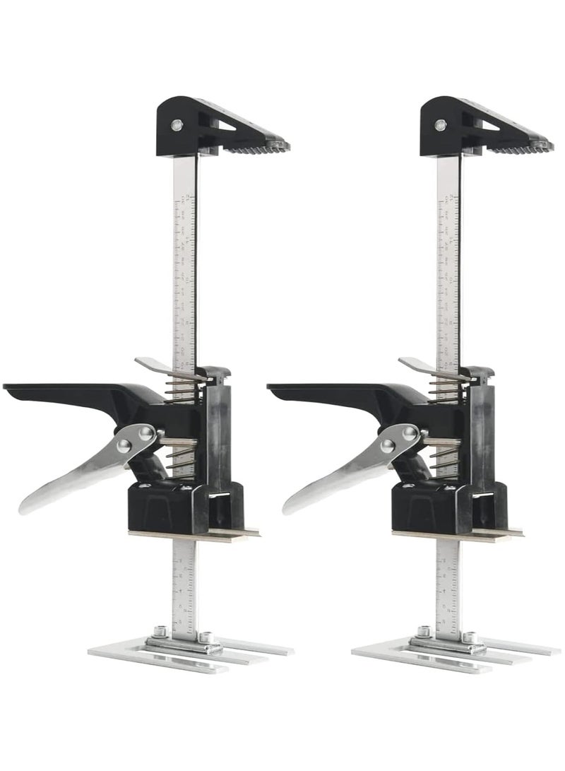 Labor Saving Arm 2PC ，39.5cm Height Regulator Hand Lifting Tool ruler with scales，Lifter Jack for Installing Cabinets Door And Wooden Panel Lifting Cabinet Board Lifter - Image 1