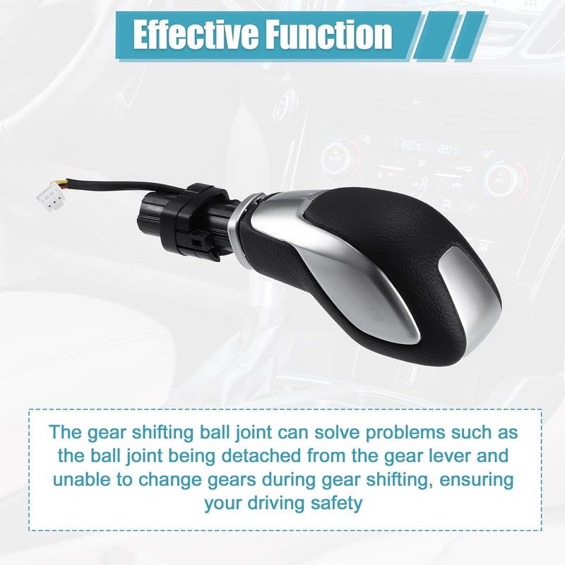 uxcell Automatic Gear Shift Knob Handle with Button for Ford Escape 2013-2016 No.DG9Z7213EA - Image 5
