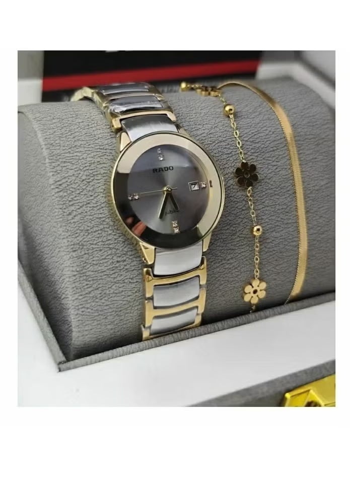 RAD Luxury women's Rad watch with stainless steel bracelet