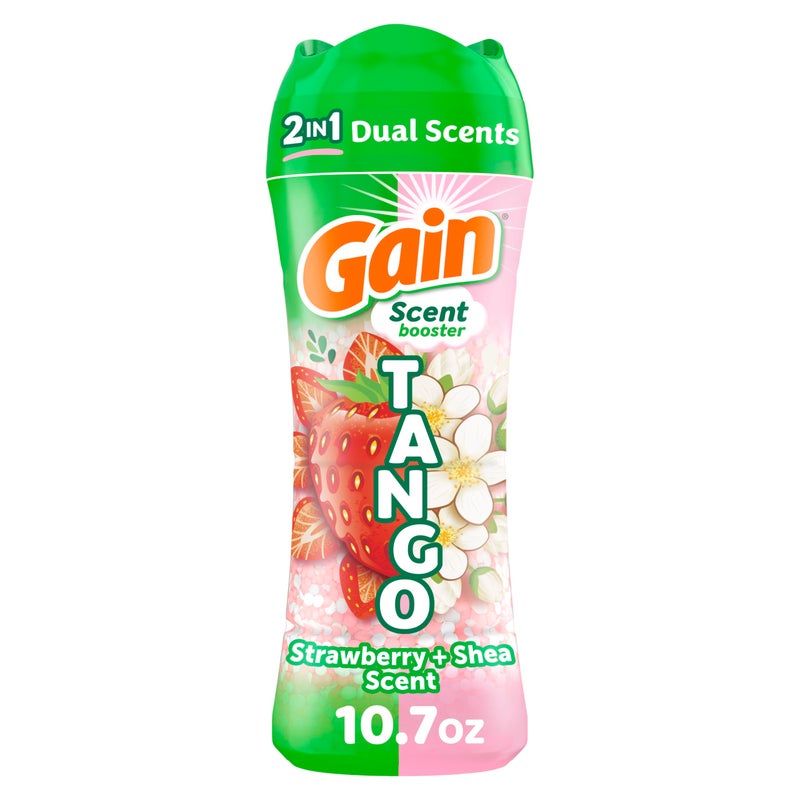 Gain Tango 2in1 Laundry Scent Booster Beads Strawberry and Shea Scent 107 oz Laundry Beads with Dual Scents Plus All Day Freshness - Image 3