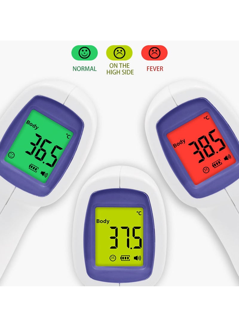 Generic Non-Contact Infrared Thermometer - Instant Body & Surface Temperature Measurement for Adults/Kids, Multi-Purpose Hygienic Digital Thermometer with Fever Alarm & LCD Display  - Image 2