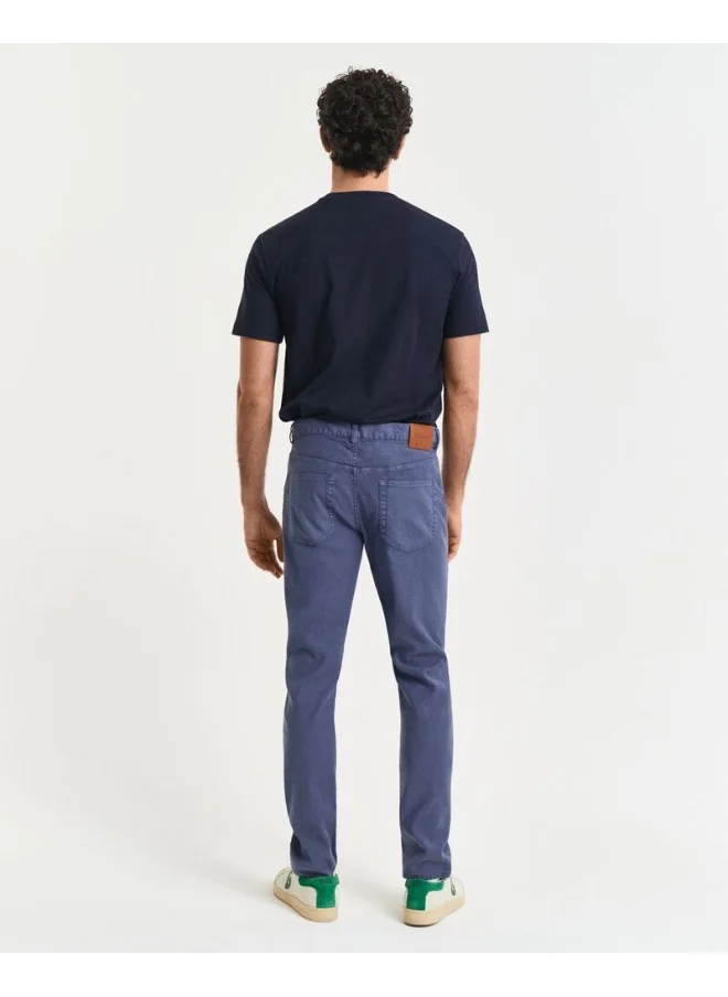 غانت SLIM COT/LINEN JEANS