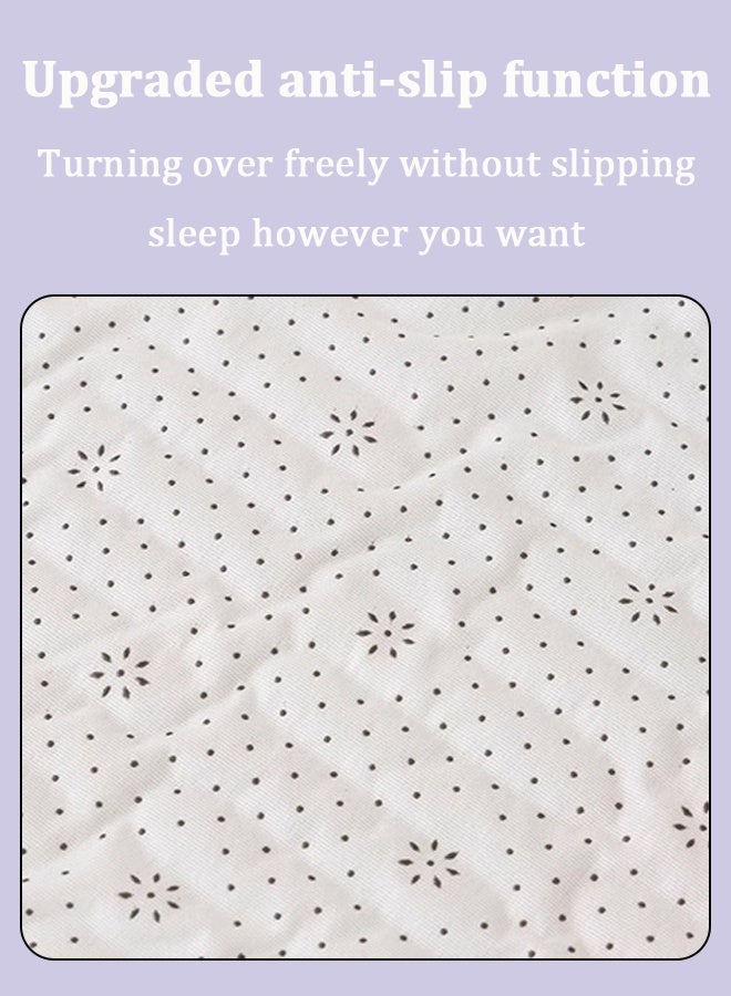 Vinnatsu Baby Waterproof Changing Pad Liners Waterproof and Anti-slip Bed sheet  - Quilted Thicker Ultra Soft Changing Table Cover Liners for Baby Toddler Children Pet and Adults - Durable & Easy to Clean - Radish - 70×90 CM - Image 5
