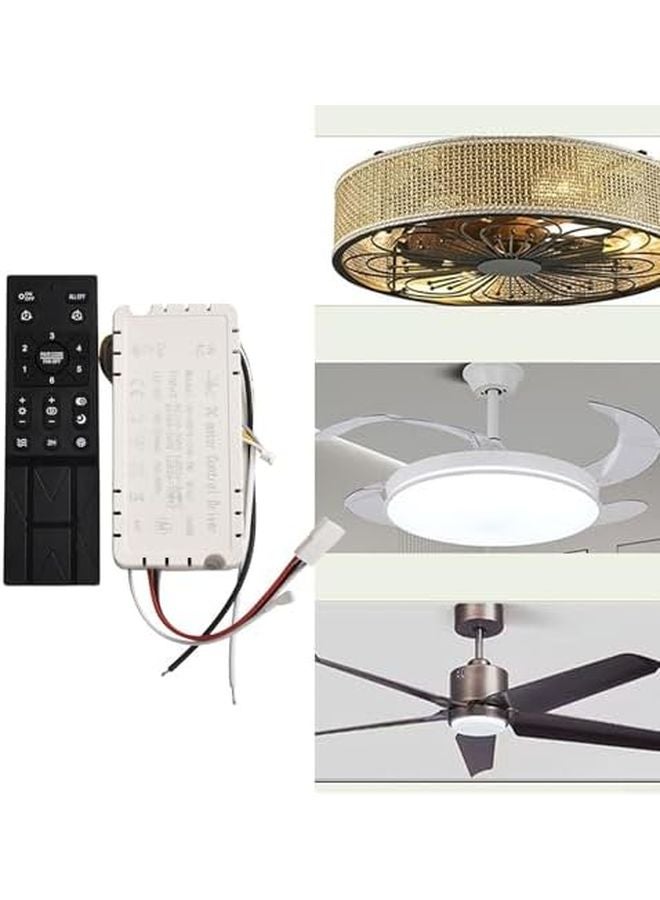 Ceiling Fan Remote Control Kit 6 Speed Wireless Dimmer for 110V 265V AC Fans - Image 5