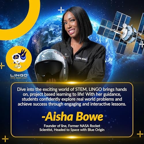 LINGO Earth Observer STEM Coding Kit Build Code Your Own Satellite to Monitor Earths Climate from Space Science Kits for Ages 13 Years for Birthdays Holidays - Image 3