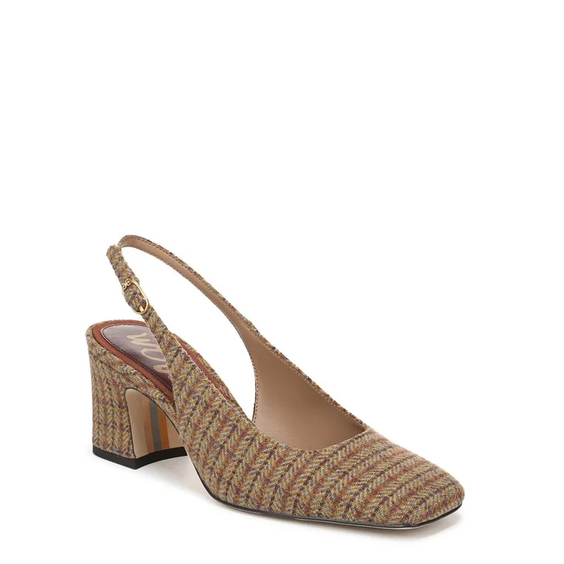 سام إيدلمان Lucille Block Heel Slingback