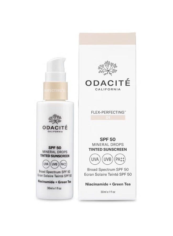 Odacite Odacité SPF 50 Mineral Drops Flex-Perfecting Tinted Sunscreen - 1 - Image 3