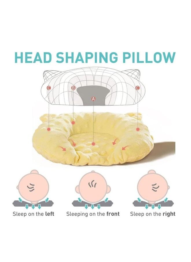 LINJIE - Baby Pillo Nursery Pillows Soft Memory Foam Baby Pillow Unisex Newborn Head Shaping Pillow Support Head Sleep Pillows For 0 to 12 months - Image 1