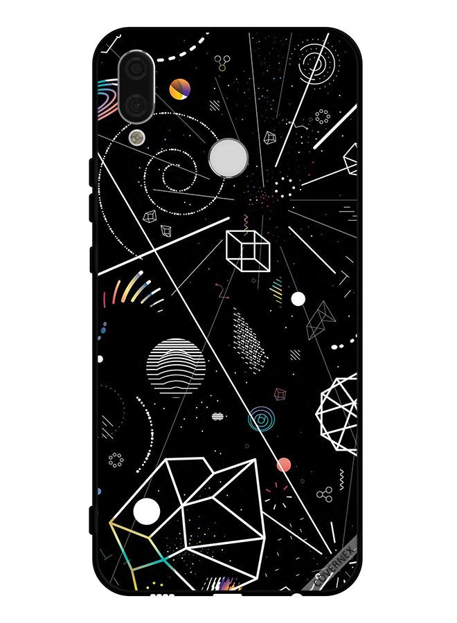 Covernex غطاء حماية لهاتف هواوي نوفا 3 اي اشكال هندسية - Image 1