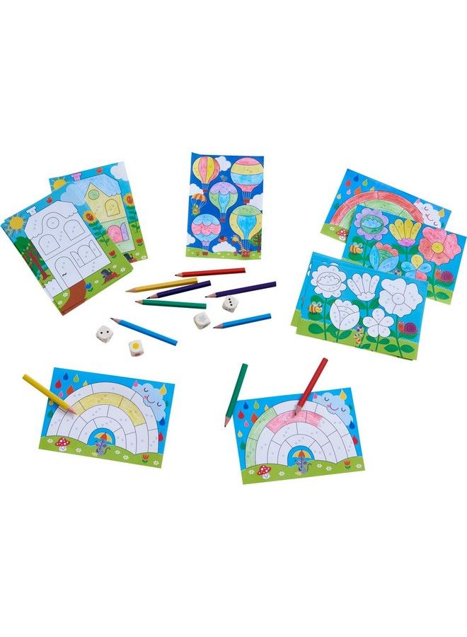 HABA Color It! A Roll & Write Coloring Game With 2 Variants - Image 3