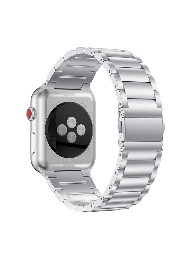 Stainless Steel Strap Metal Bracelet for Apple Watch Series 6/5/4/3/2/SE - 38/40 mm