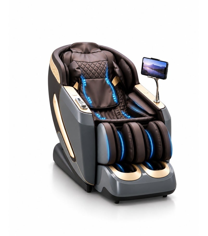 Relax Smart Professional full-body massage chair with human-touch massage and 4D body contour scanning sensor. - Image 1