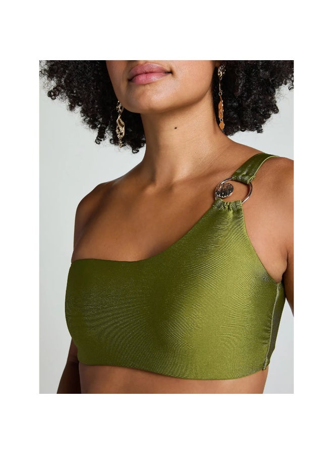 hunkemoller HOLBOX ONE SHOULDER CROPTOP - Bandeau bikini - Image 2