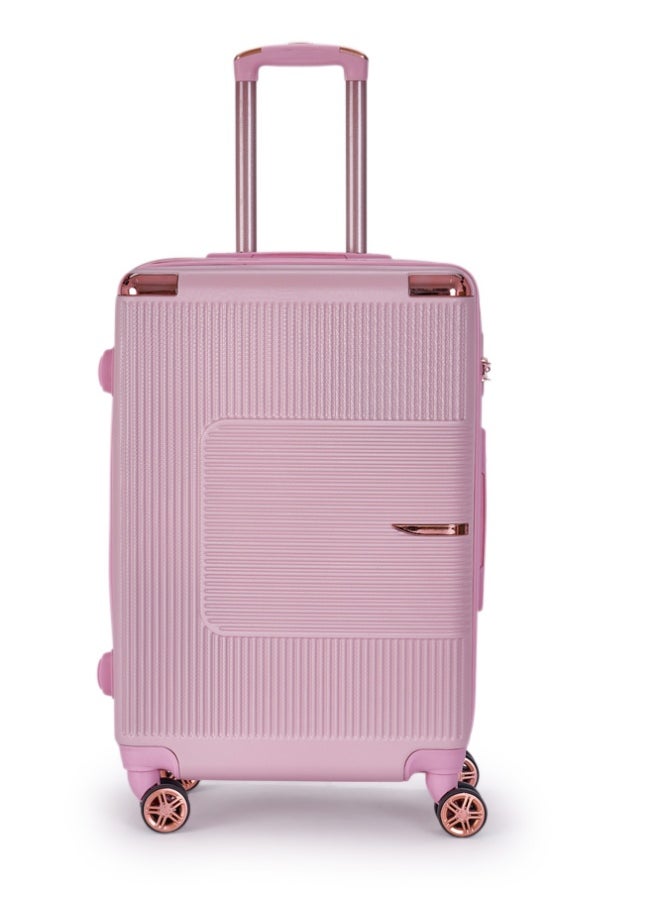 ليمرا طقم شنط سفر مكون من 6 حقائب أمتعة لون وردي بمقاس 32"/28"/24"/20"/15"/12 انش  - Image 5