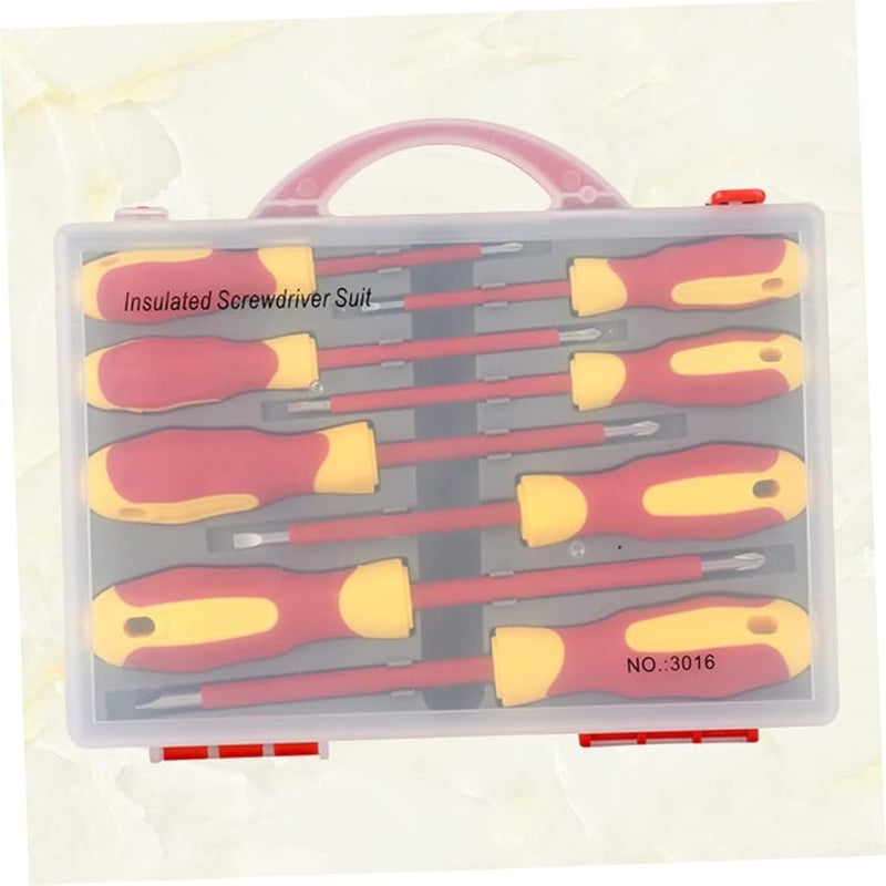 مجموعة مفكات معزولة من كروم فاناديوم، أدوات يدوية، مجموعة إصلاح محمولة للكهربائيين - Image 5