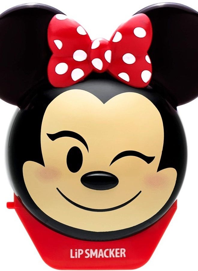 Lip Smacker Disney Minnie Mouse Emoji Lip Balm, Strawberry Lemonade Flavored, Clear, For Kids  - Image 1