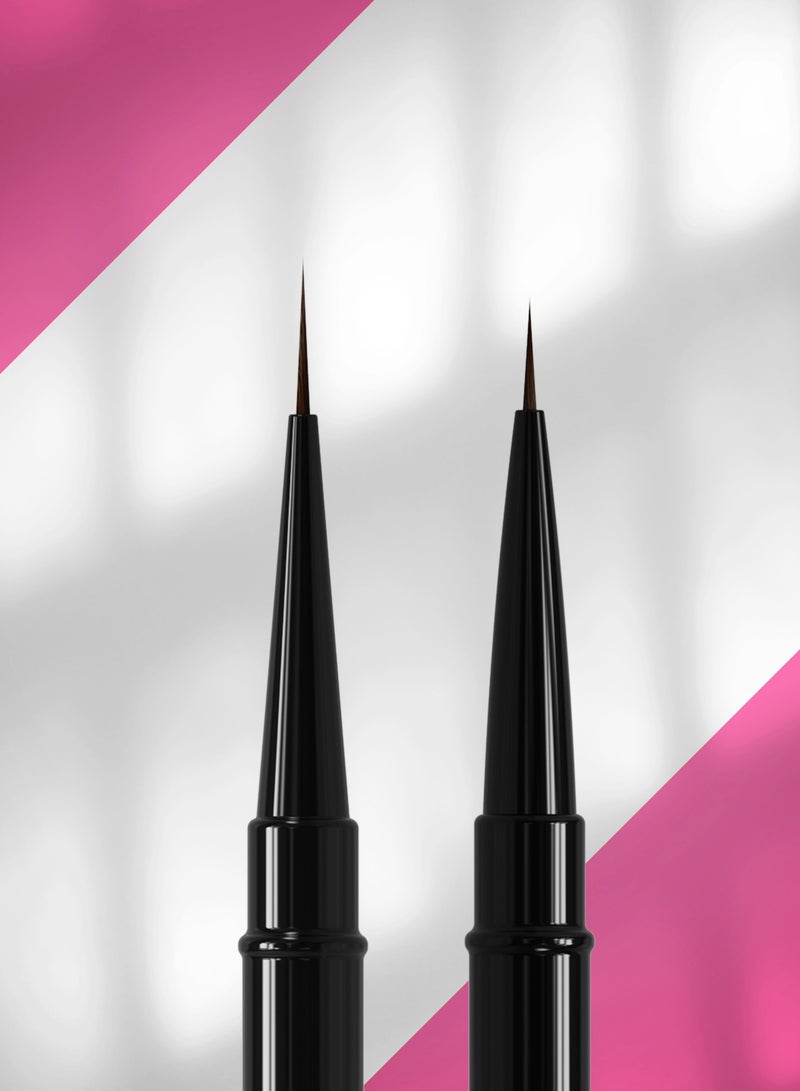 STALEKS PRO Double-ended brush EXPERT liner 7 mm / liner 10 mm - Image 1