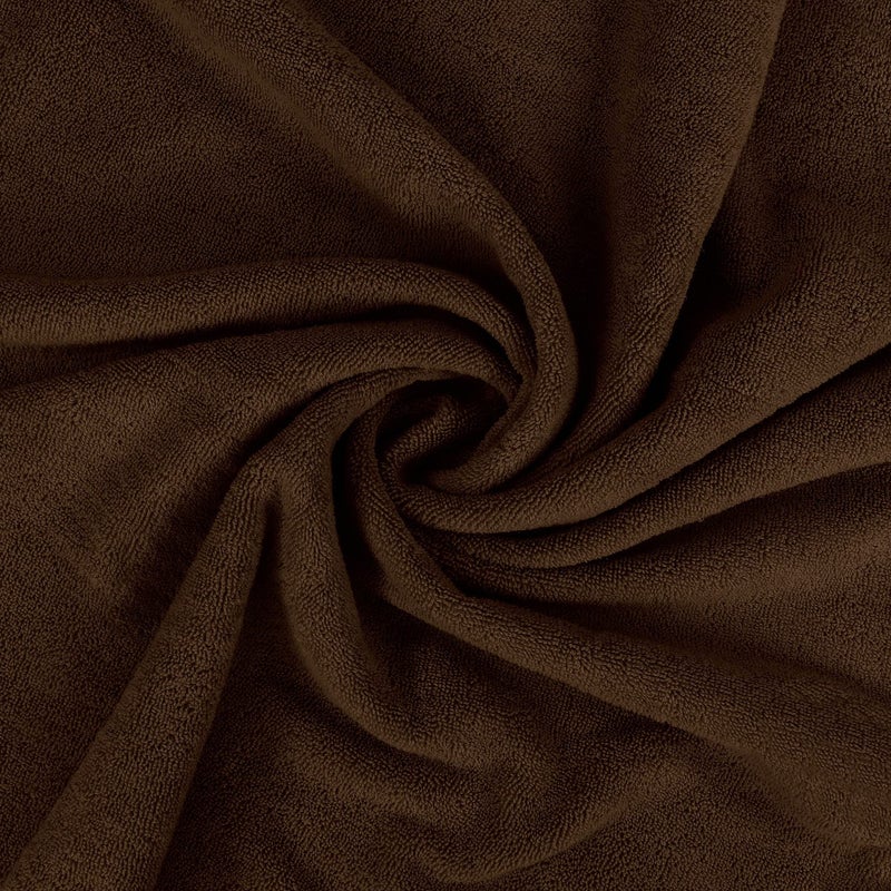 Utopia Towels Utopia Towels - Luxurious Jumbo Bath Sheet 2 Piece - 600 GSM (35X70 Inches) 100% Ring Spun Cotton - Highly Absorbent and Quick Dry Extra Large Bath Towel - Super Soft Hotel Quality Towel (Dark Brown)  - Image 4