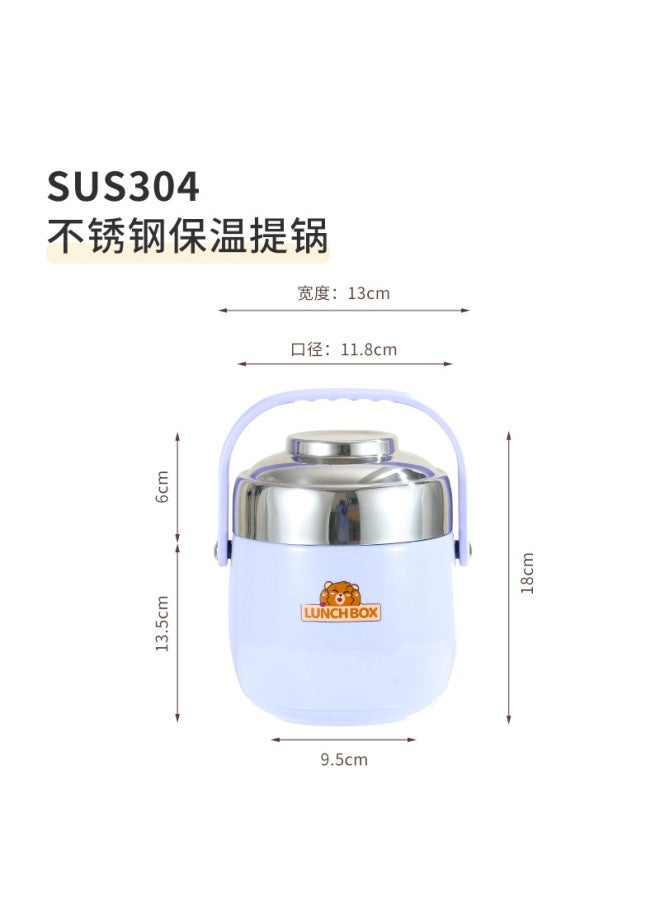 Insulated Lunch Box 316l Stainless Steel Thermal Container  New Model For Office Workers, Lunch Box For Students, Insulated Food Carrier