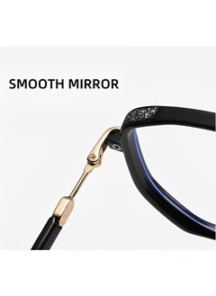 REOCLE Women's Anti-Blue Light Reading Glasses Portable Fashion Ultra Light Reader Large Frame Multifocal Glasses Computer Readers  - Image 5