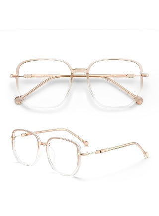 Women's Anti-Blue Light Reading Glasses Portable Fashion Ultra Light Reader Large Frame Multifocal Glasses Computer Readers - view 2