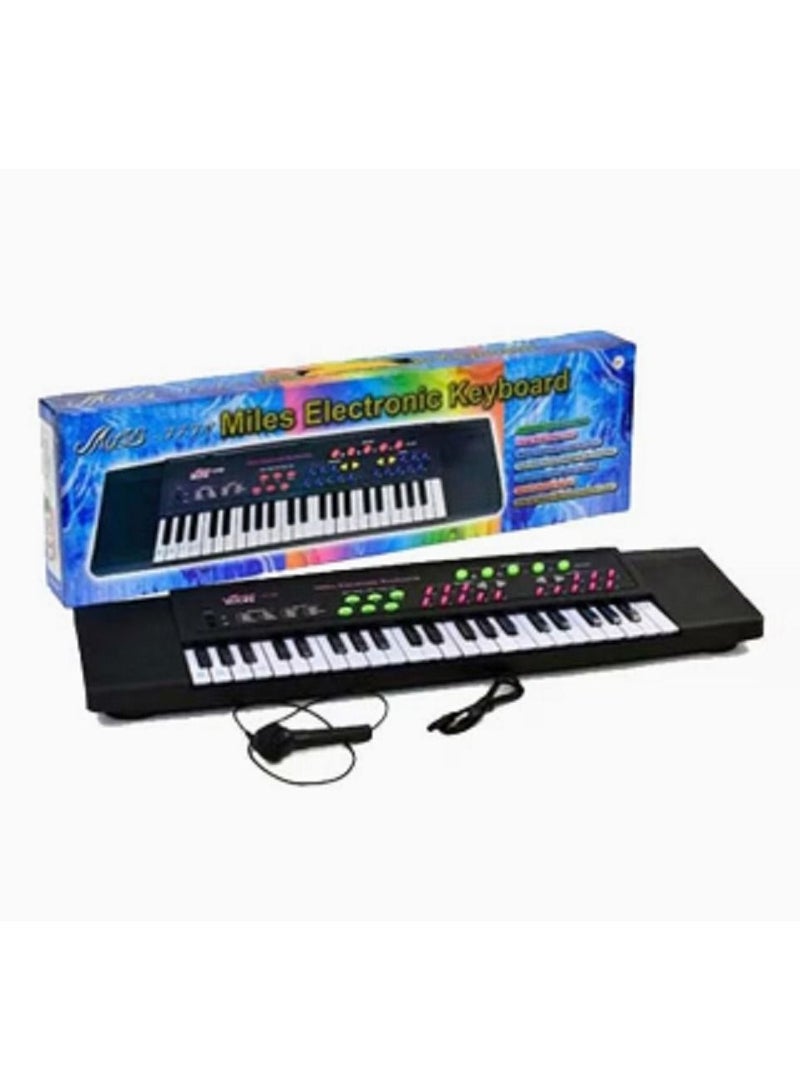 61 Keys Digital Electric Piano With Microphone Portable Electronic Keyboards Set  - Image 3